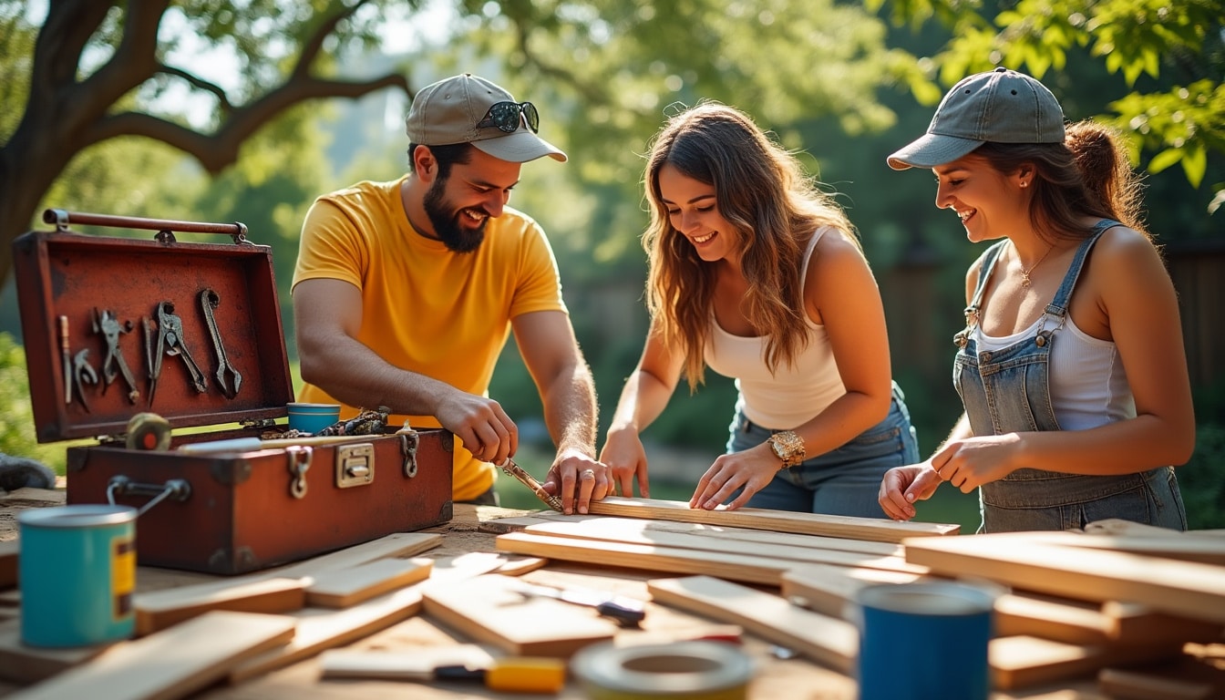 découvrez notre expérience unique en construisant ensemble avec des amis chez leroy merlin. suivez nos conseils, astuces et idées pour transformer vos projets de bricolage en moments de partage et de convivialité. ensemble, rendons vos rêves de construction réalité !