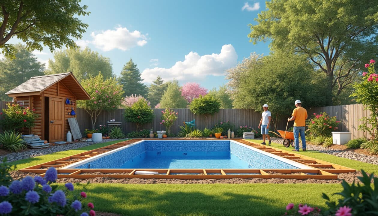 découvrez comment construire une piscine dans votre jardin avec système u. suivez nos conseils pratiques pour choisir le bon emplacement, les matériaux adaptés et les étapes essentielles à respecter pour réaliser votre projet piscine en toute sérénité.