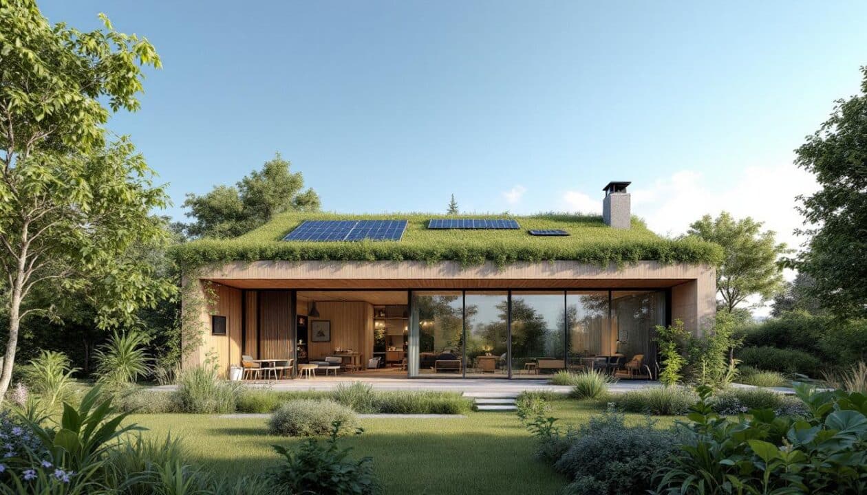 découvrez notre maison d'architecte passive, un modèle de confort et d'efficacité énergétique. conçue pour maximiser le bien-être tout en minimisant l'impact environnemental, cette maison moderne allie design contemporain et technologies écologiques. plongez dans un espace de vie où l'harmonie entre esthétisme et durabilité se rencontre.